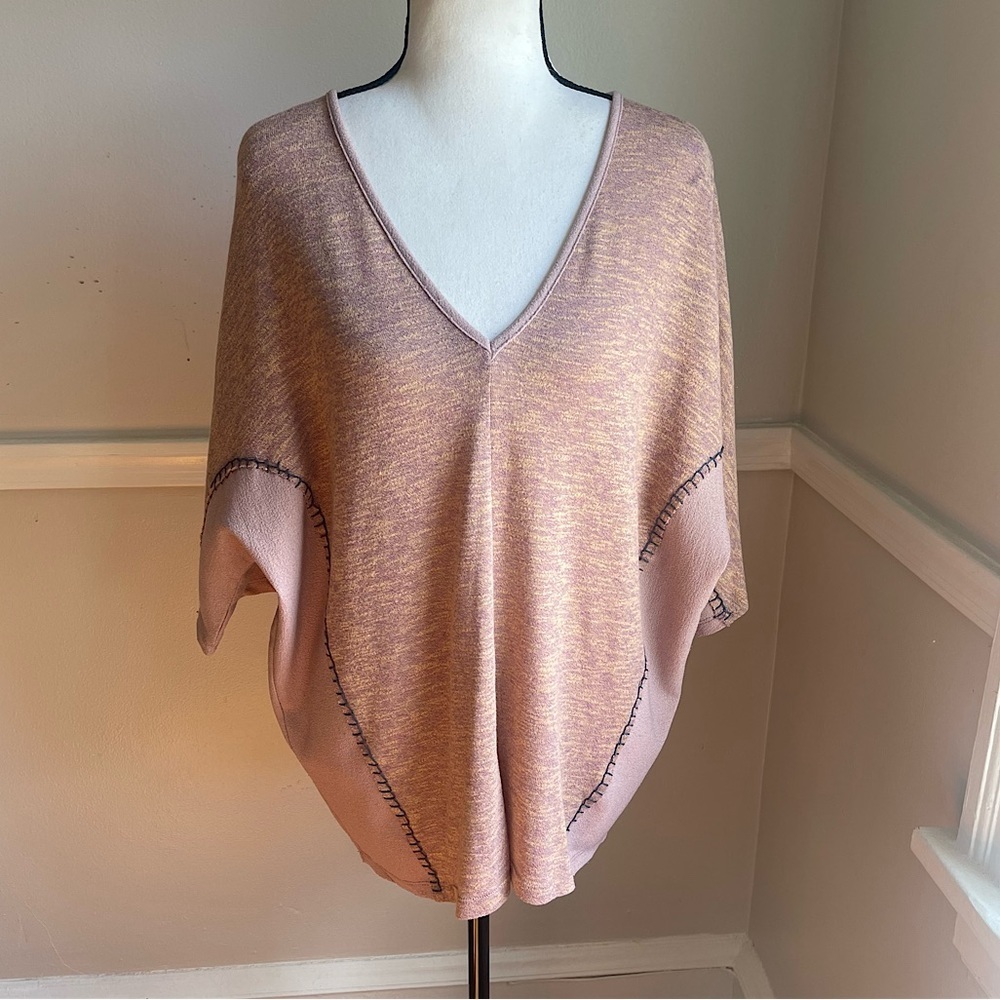 3/$20 💥 Umgee Flowy Batwing Tunic Blouse |‎ Size Small